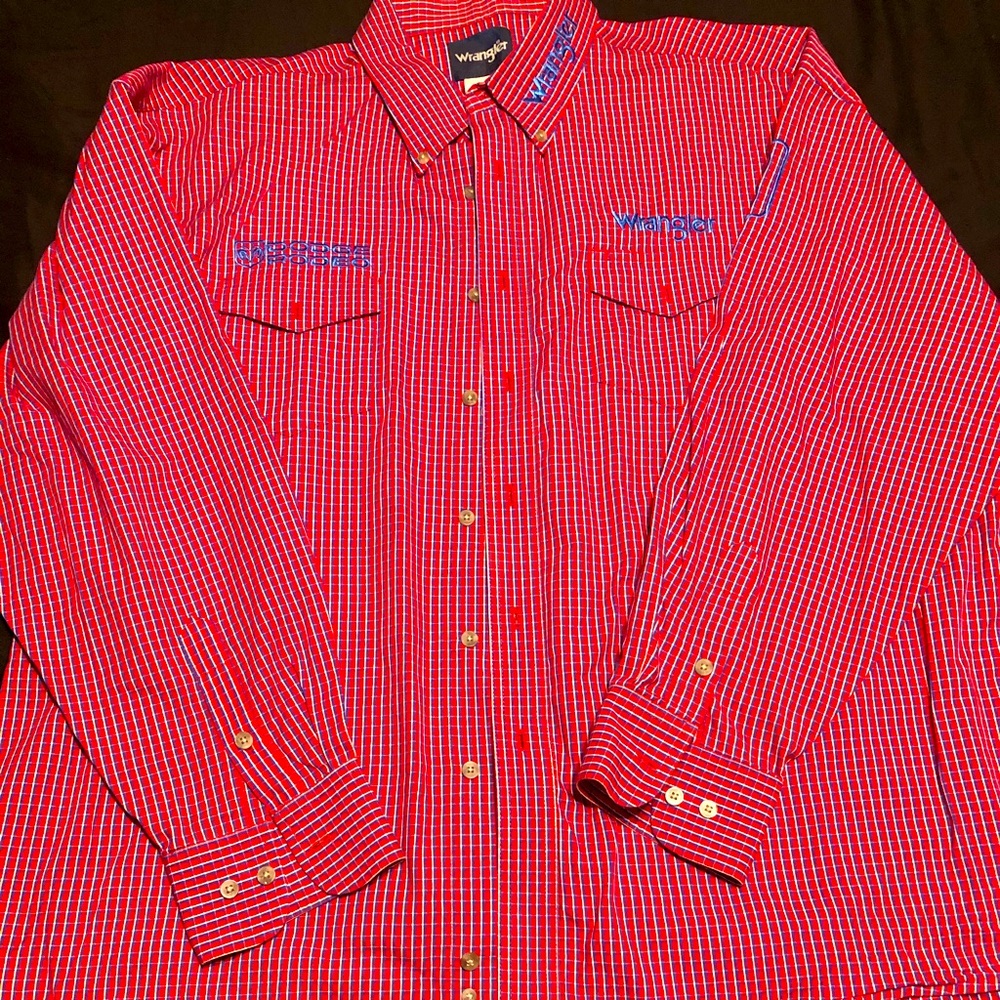 Wrangler Dodge RAM Rodeo Western Long Sleeve XL